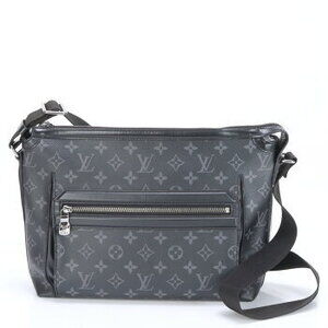 Louis Vuitton Eclipse Black Odyssey Messenger Shoulder Bag Crossbody